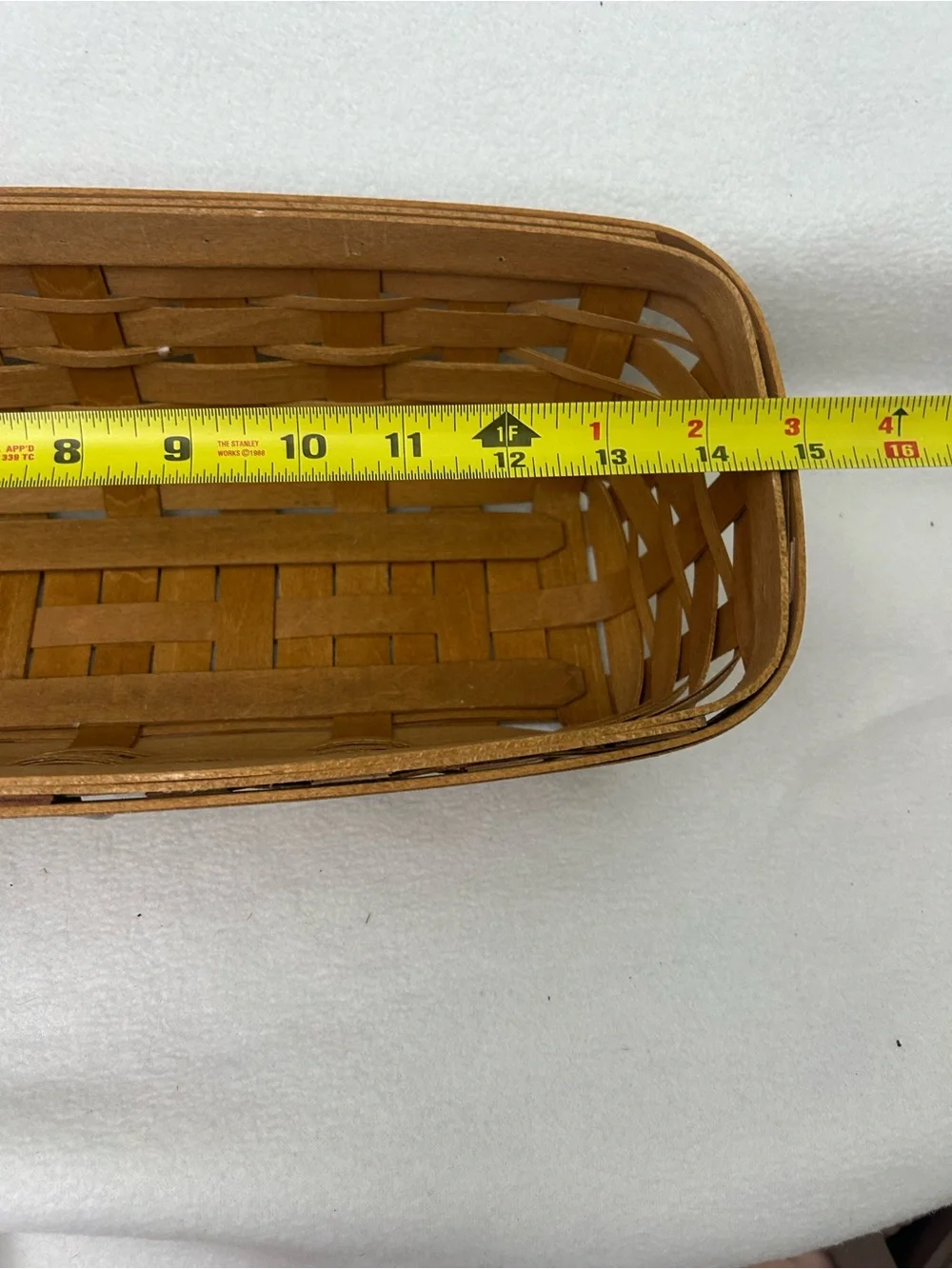 Longaberger 2009 Mail & Bill Organizer with horseshoe tie-on